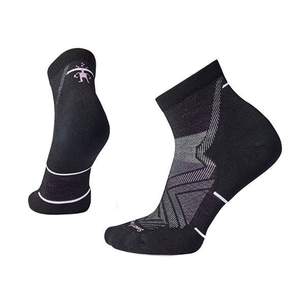 Skarpety Smartwool Run Targeted Cushion Ankle Socks damskie czarne