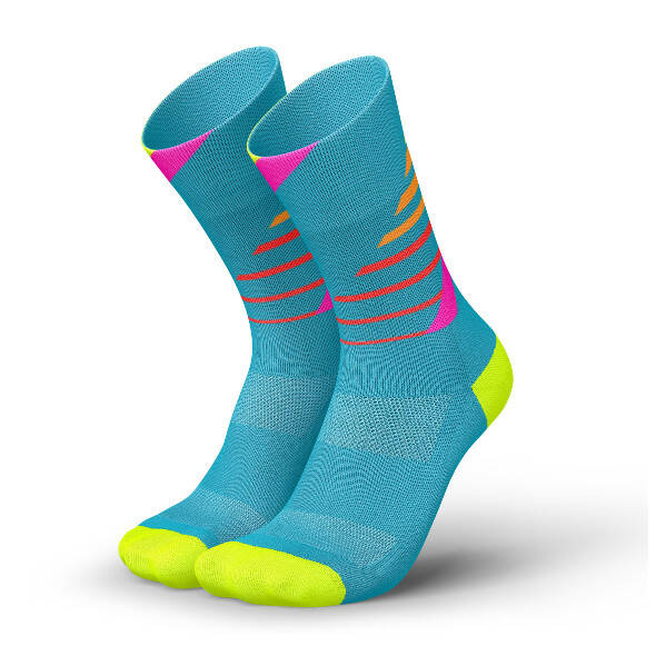 Skarpety Incylence Running Ladders Blue Pink (High Cut) niebiesko-różowe