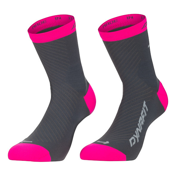 Skarpety Dynafit Trail Mid Socks szaro-różowe