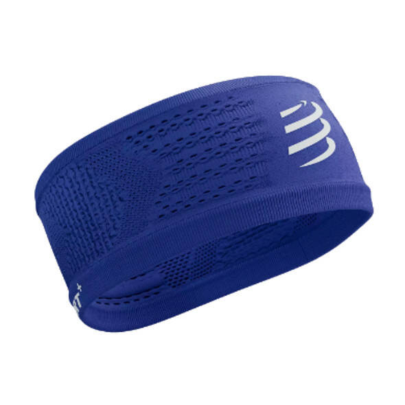 Opaska Compressport Headband V4 On/Off niebieska