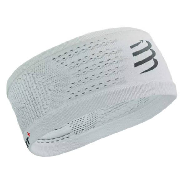 Opaska Compressport Headband V4 On/Off biała