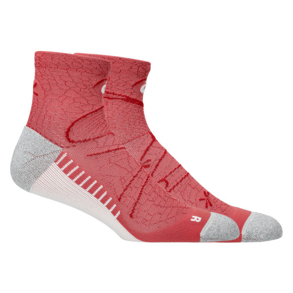 Skarpety Asics Performance Run sock quarter ciemnoróżowe