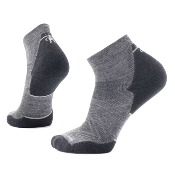 Skarpety Smartwool Run Targeted Cushion Ankle Socks szare
