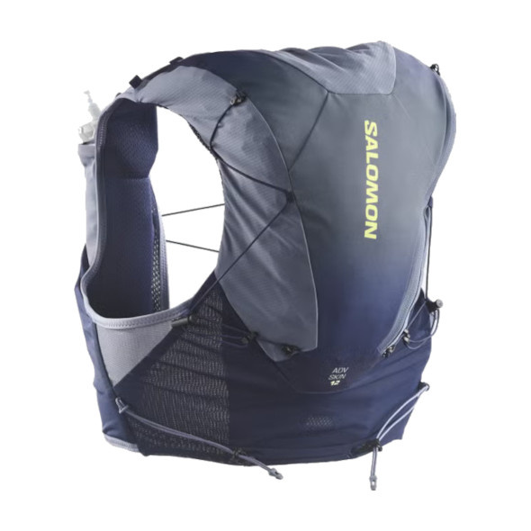 Plecak Salomon Adv Skin 12 granatowy - 12 l z flaskami