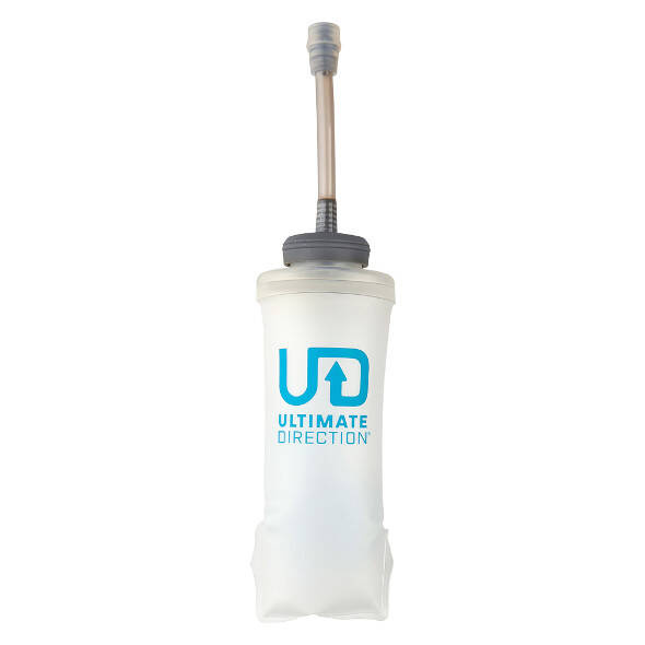 Soft Flask Ultimate Direction Body Bottle 500 S 500 ml z rurką szaro-niebieski