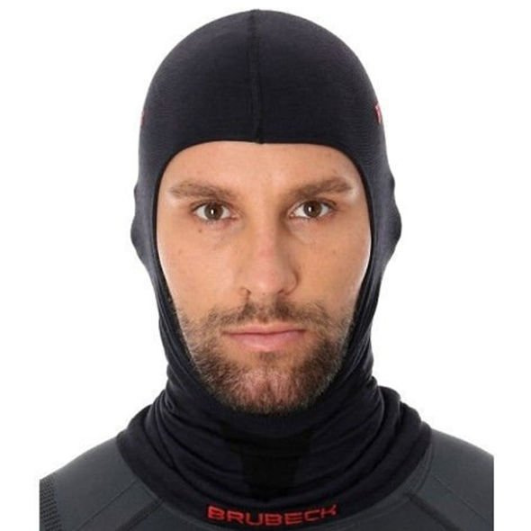 Kominiarka Brubeck KM10370 z wełny merino czarna