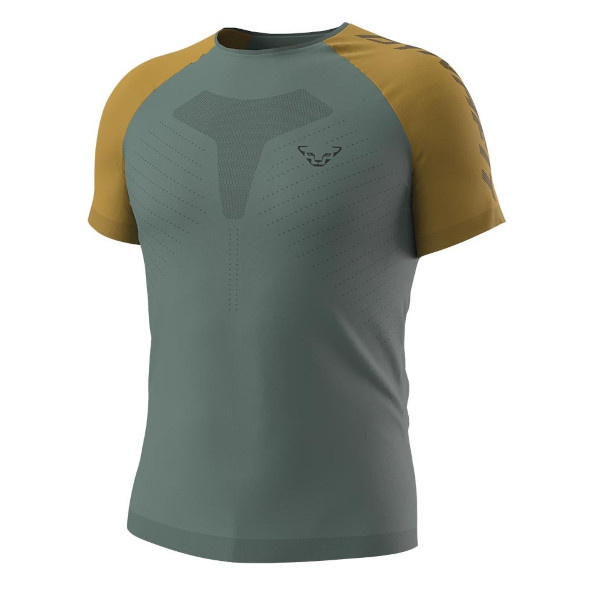 Koszulka Dynafit Ultra 3 S-Tech Shirt zielono-żółta męska