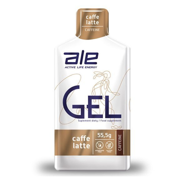 Żel Ale Gel 55,5g caffe latte z kofeiną