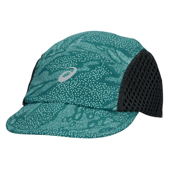 Czapka Asics Fujitrail Cap zielono-czarna