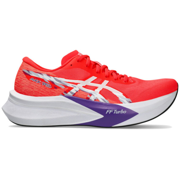 Buty Asics Magic Speed 4 biało-czerwone męskie AW25