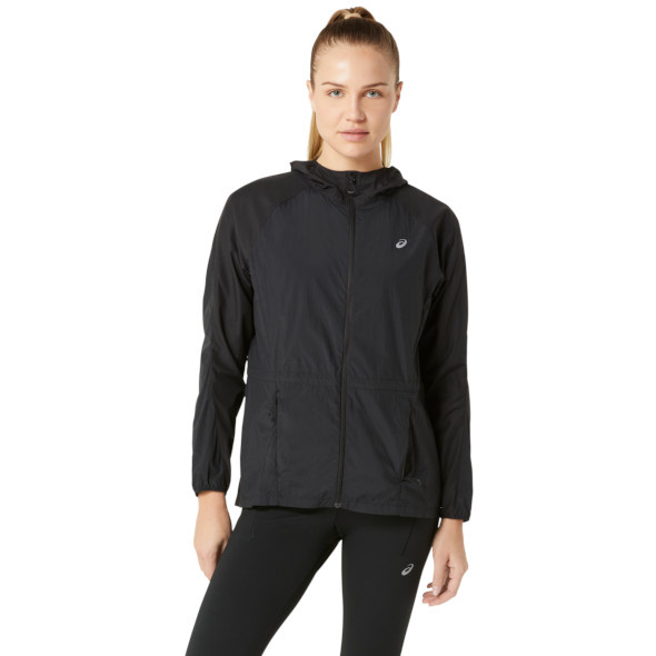 Kurtka Asics Road Packable Jacket damska czarna 