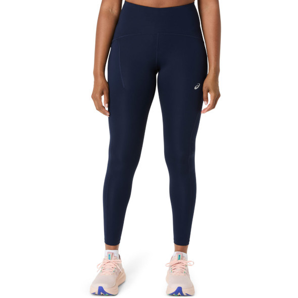 Legginsy Asics Road High Waist Tight damskie granatowe