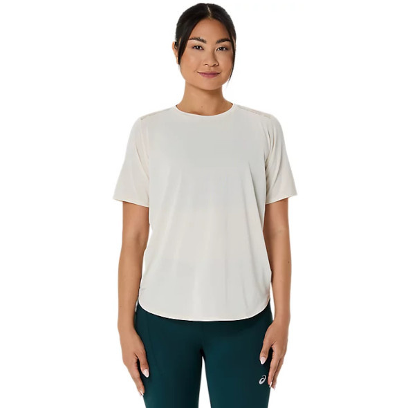Koszulka Asics Road SS Top damska brudna biel 