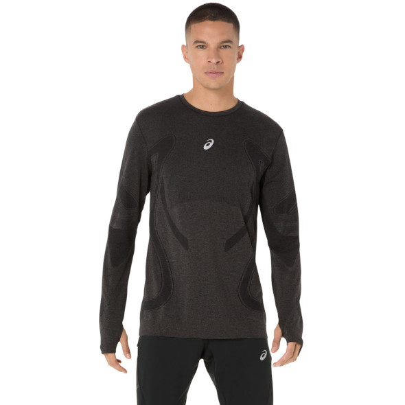 Koszulka Asics Road Seamless Ls Top czarna męska AW25
