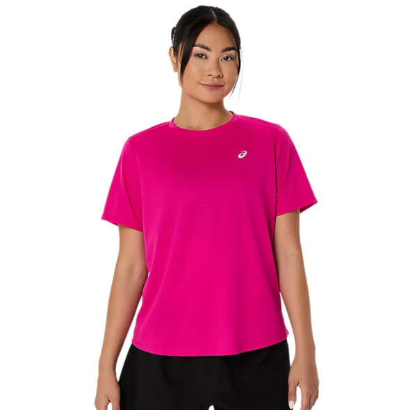 Koszulka Asics Core SS Top damska różowa SS25