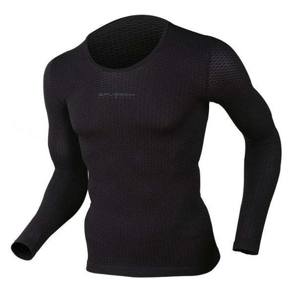 Koszulka Brubeck Base Layer LS10850 czarna unisex