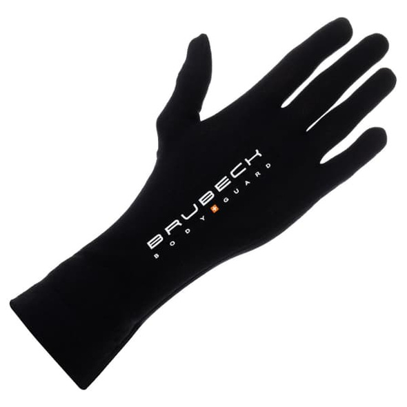 Rękawiczki termoaktywne Brubeck Merino GE10020 z wełny merino czarne