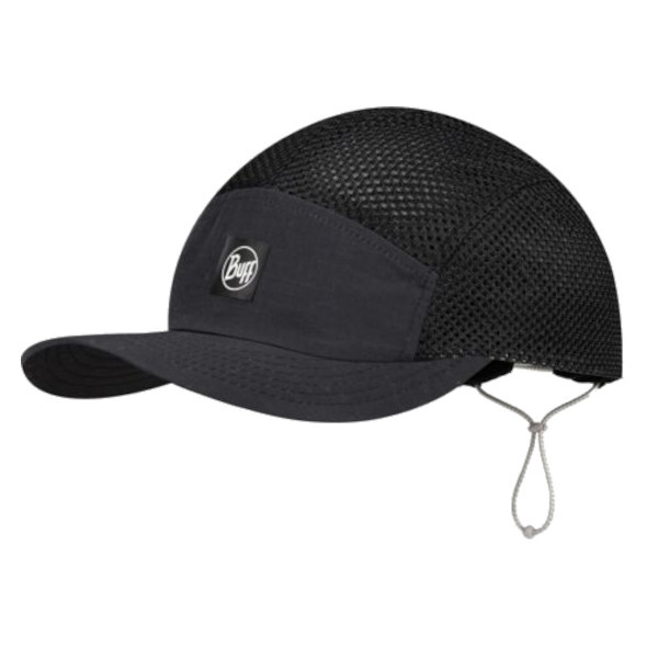 Czapka Buff 5 Panel Air Cap Saret Black czarna SS25          