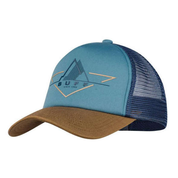 Czapka z daszkiem Buff Trucker Cap Brak Stone Blue                                                                                                                 