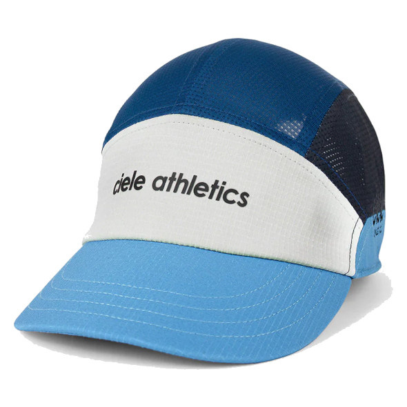 Czapka Ciele FSTCap SC - Field IconicSL White Cobalt niebiesko-biała SS25