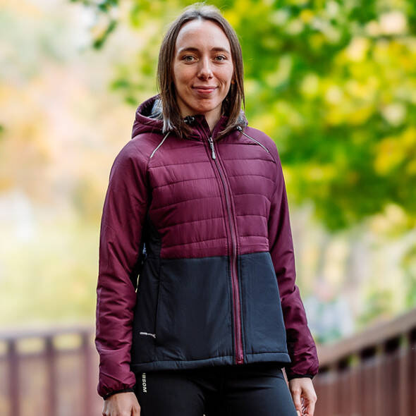 Kurtka Dobsom R-90 Hybrid Jacket damska fioletowo-czarna