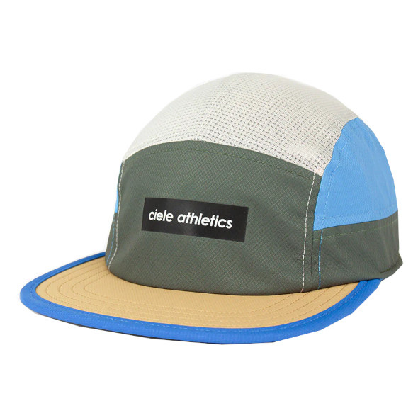 Czapka Ciele GOCap - Field - IconicBar Seaweed RainyDay zielono-niebieska SS25