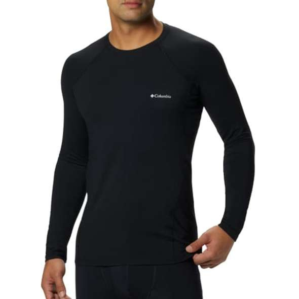 Koszulka termiczna Columbia Midweight Stretch Stretch Long Sleeve Top czarna męska