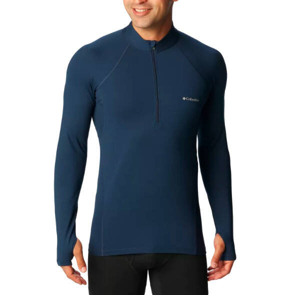 Bluza termiczna Columbia Midweight Baselayer Half Zip granatowa męska 