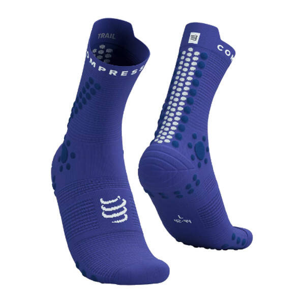 Skarpety Compressport Pro Racing Socks V4.0 Trail (Dazz Blue / Blues) niebieskie