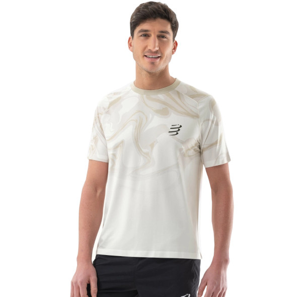 Koszulka Compressport Performance SS T-Shirt biała męska SS25