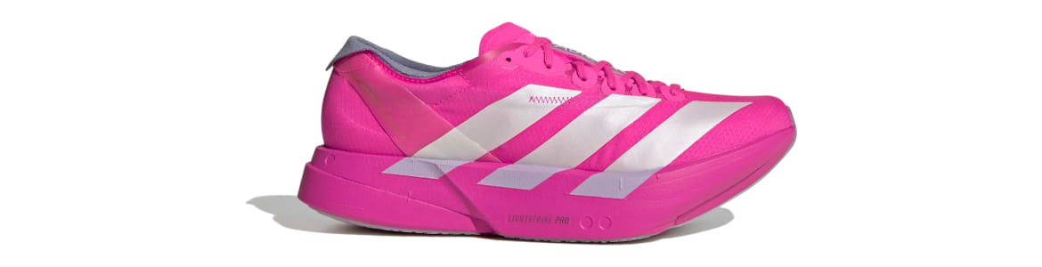 Buty Adidas Adizero Adios Pro 4 damskie różowe - zdjęcie podeszwy środkowej