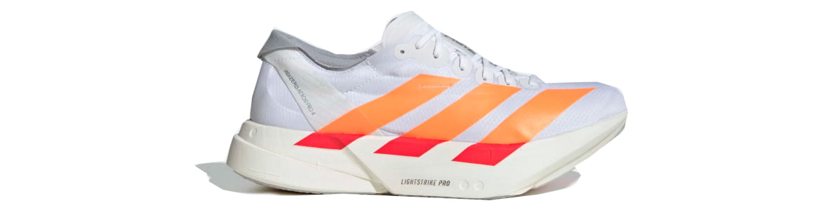 Buty Adidas Adizero Adios Pro 4 białe męskie - zdjęcie podeszwy środkowej