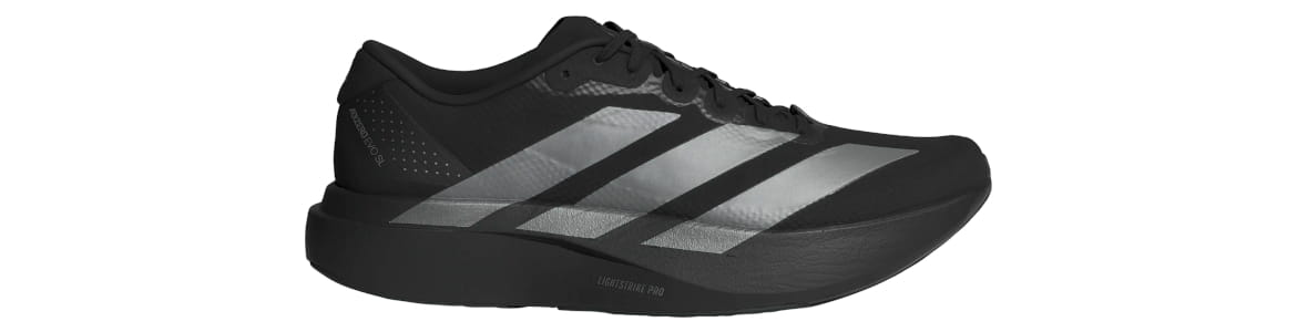 Buty Adidas Adizero Evo Sl Woven czarne - zdjęcie podeszwy środkowej