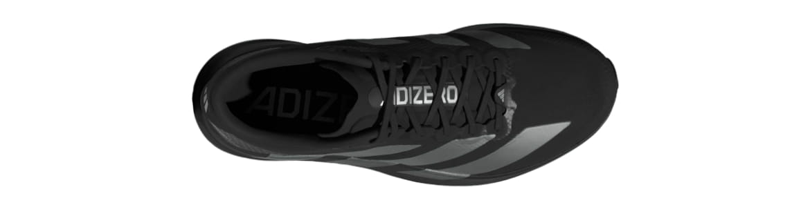 Buty Adidas Adizero Evo Sl Woven czarne -zdjęcie cholewki