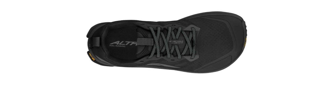 Buty męskie Altra Lone Peak 9+ czarne - zdjęcie cholewki