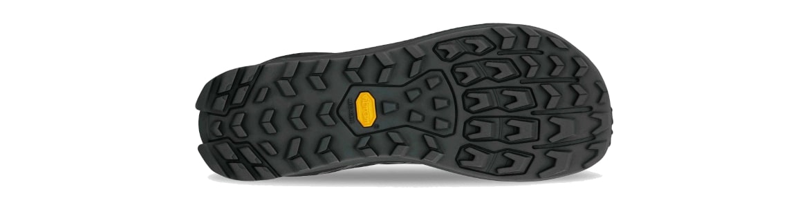 Buty męskie Altra Lone Peak 9+ czarne - zdjęcie podeszwy zewnetrznej