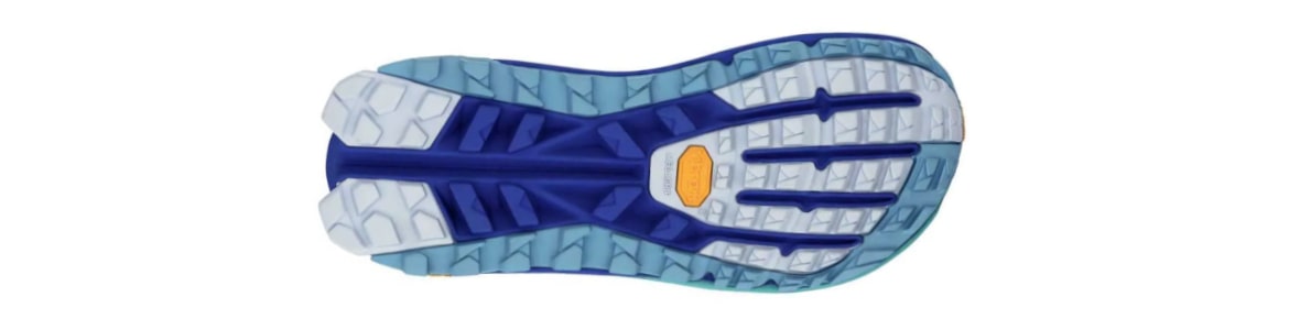 Buty damskie Altra Olympus 6 niebieskie - zdjęcie podeszwy zewnetrznej