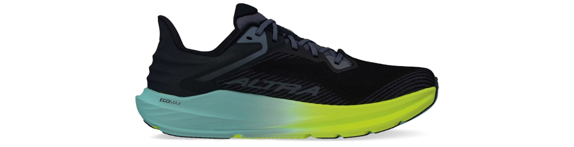 Buty męskie Altra Torin 8 czarno-zielone - zdjęcie podeszwy środkowej 