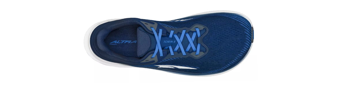 Buty męskie Altra Torin 8 niebiesko-szare - zdjęcie cholewki