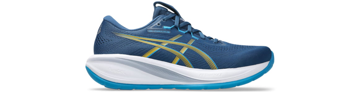 Buty męskie Asics Gel-Cumulus 28 niebieskie - zdjęcie podeszwy środkowej