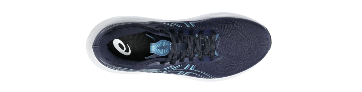 Buty męskie granatowe Asics GT-2000 14 - zdjęcie cholewki