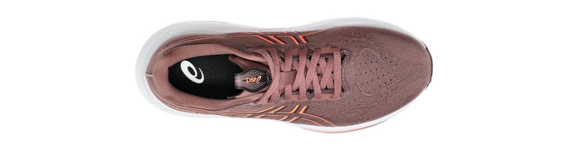 Buty damskie Asics GT-2000 14 różowe - zdjęcie cholewki