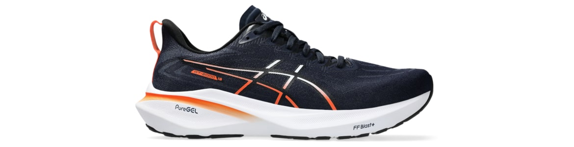 Buty męskie granatowe Asics GT-2000 13 - zdjęcie podeszwy środkowej 