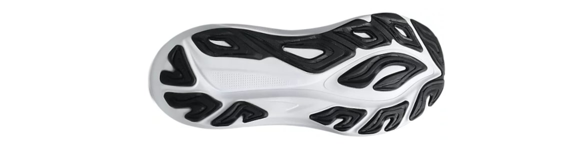 Buty męskie czarno-białe Asics GT-2000 14 - zdjęcie podeszwy zewnetrznej