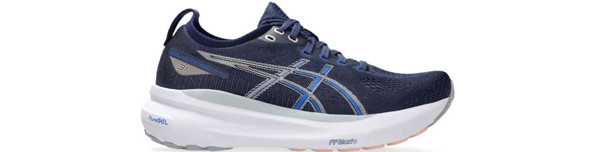 Buty damskie granatowe Asics Gel-Kayano 31 - zdjęcie podeszwy środkowej