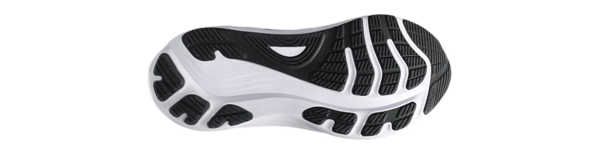 Buty męskie Asics Gel-Kayano 32 czarno-białe - zdjęcie podeszwy zewnetrznej