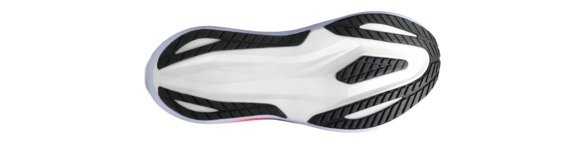 Buty męskie Asics Megablast fioletowo-czarne - zdjęcie podeszwy zewnetrznej