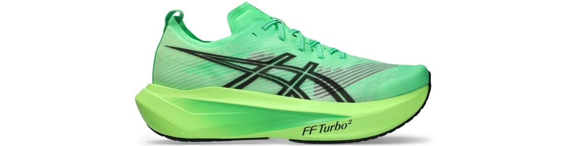 Buty męskie Asics Megablast zielone - zdjęcie podeszwy środkowej