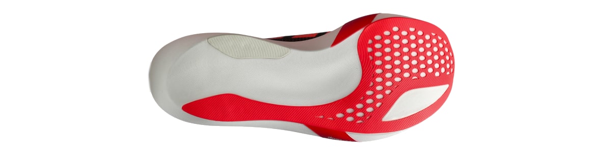 Buty czerwone Asics MetaSpeed Sky Tokyo damskie - zdjęcie podeszwy zewnetrznej