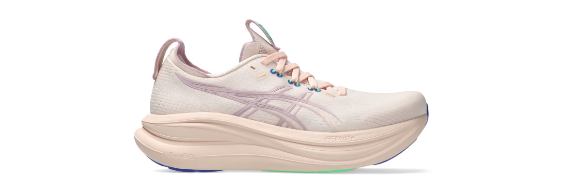 Buty damskie Asics Gel-Nimbus 28 jasnoróżowe -zdjęcie podeszwy zewnetrznej